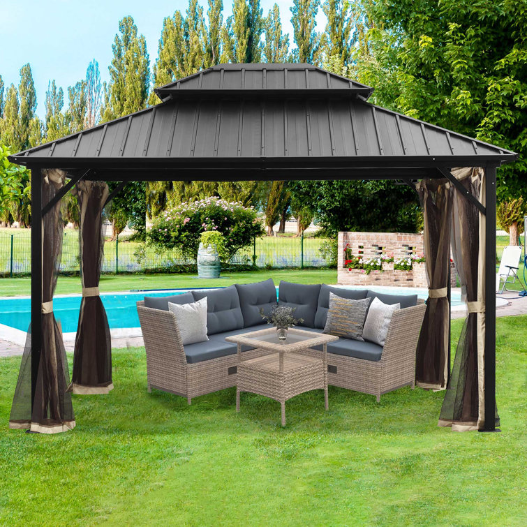 10 x 2025 12 metal gazebo